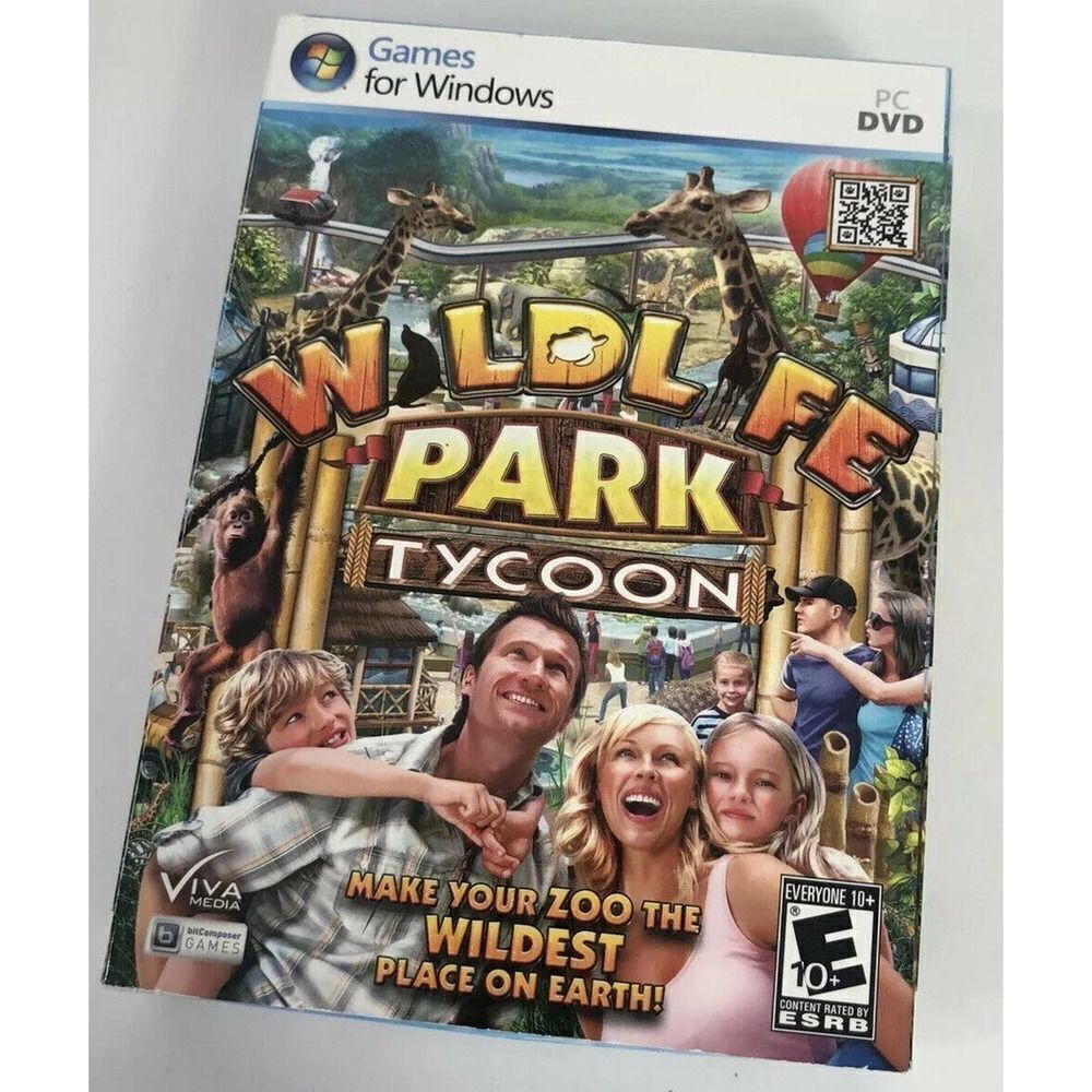 Wildlife Park Tycoon PC Game 2011 Windows Game E For Everyone